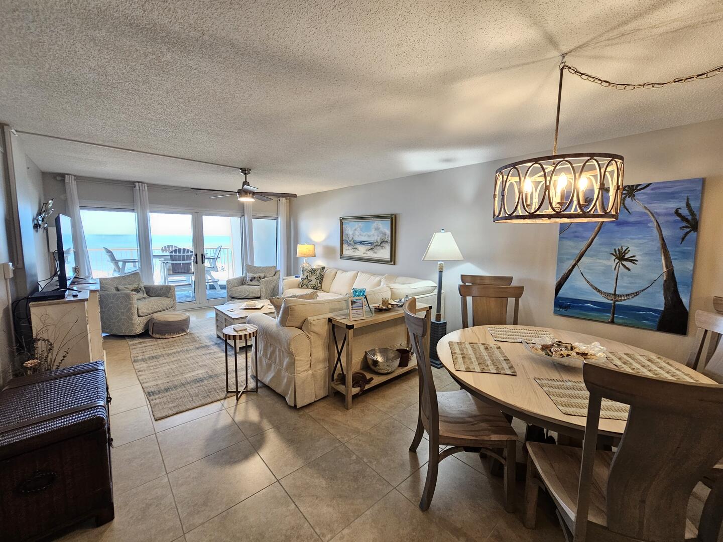 Dining Area to Gulf Front Balcony