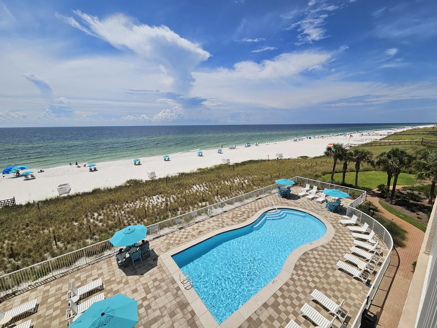 View of Tower 3 Pool