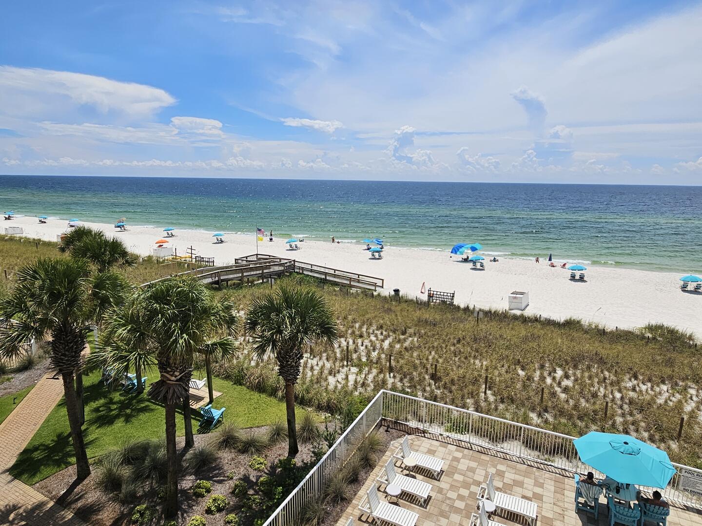 View from Private Balcony