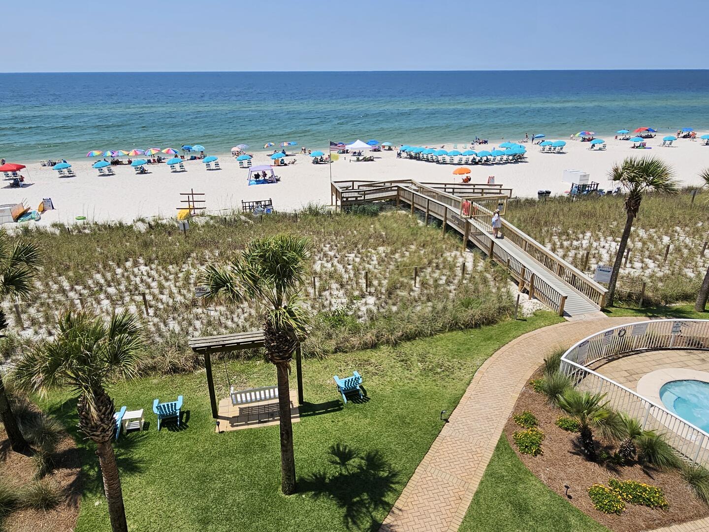 View from Private Balcony