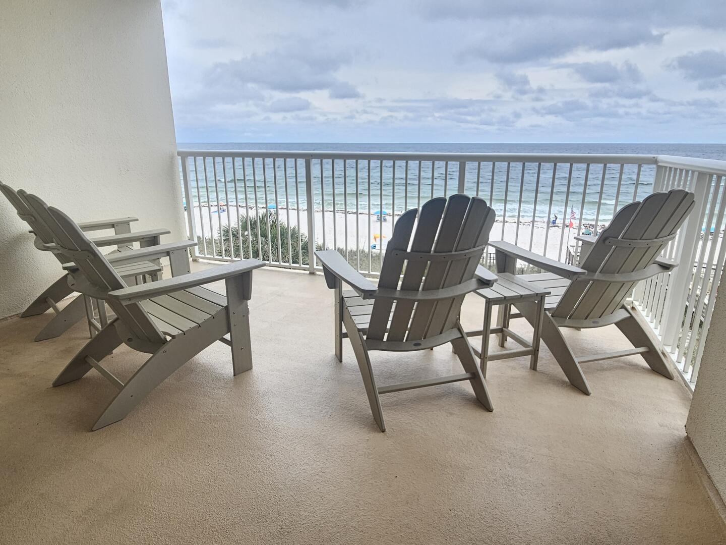 Gulf Front Balcony
