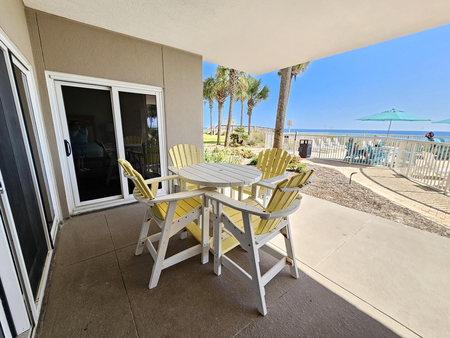 Beachfront Patio