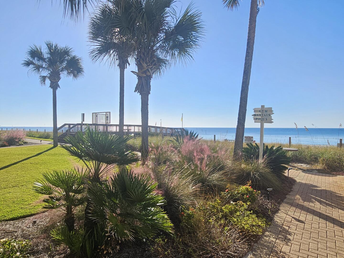 View from Gulf Front Patio