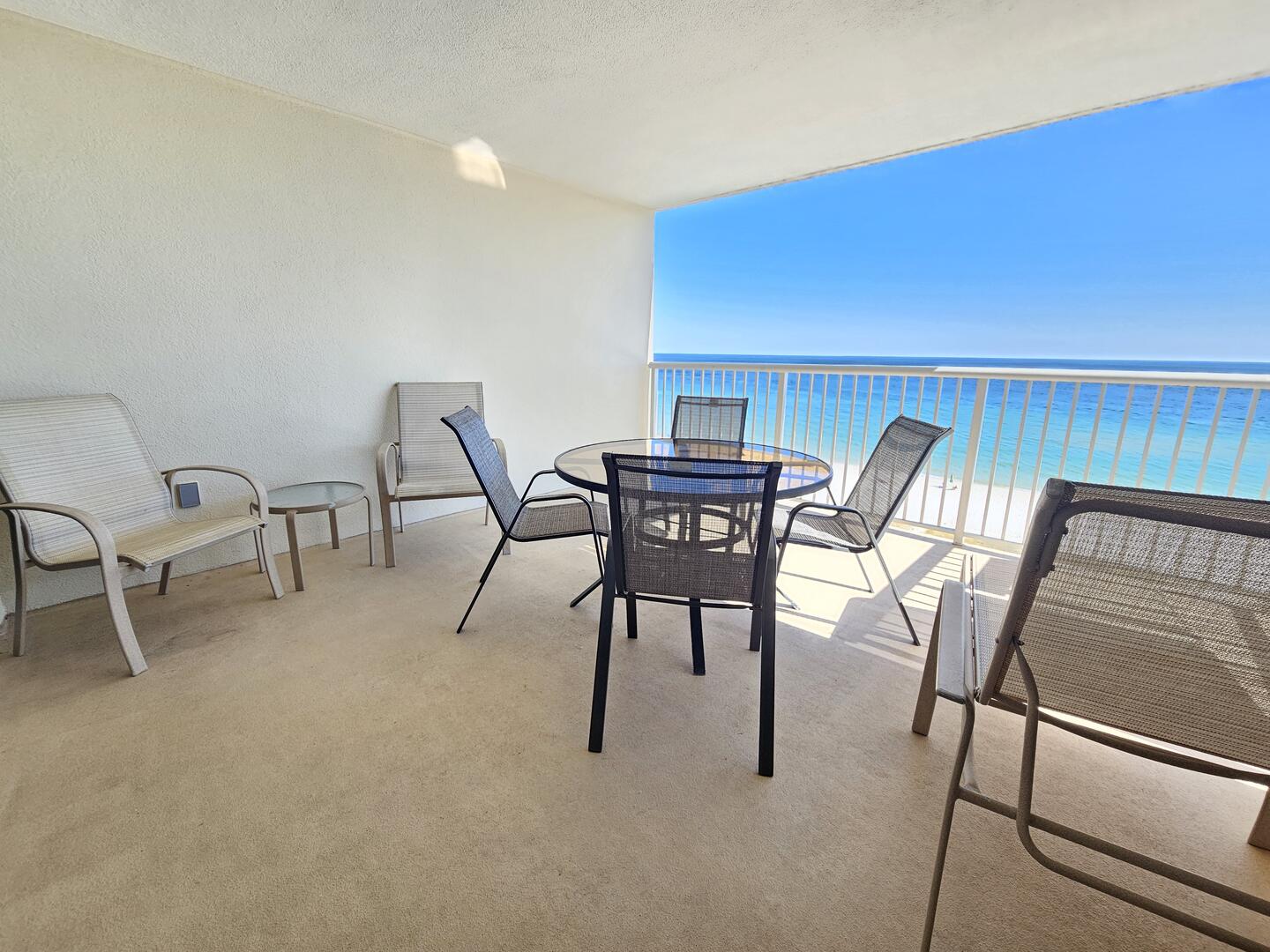 Beachfront Balcony
