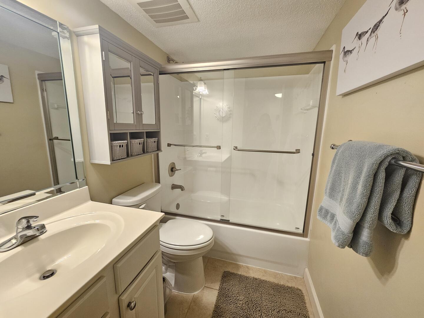 Guest Bathroom w/Shower/Tub Combo
