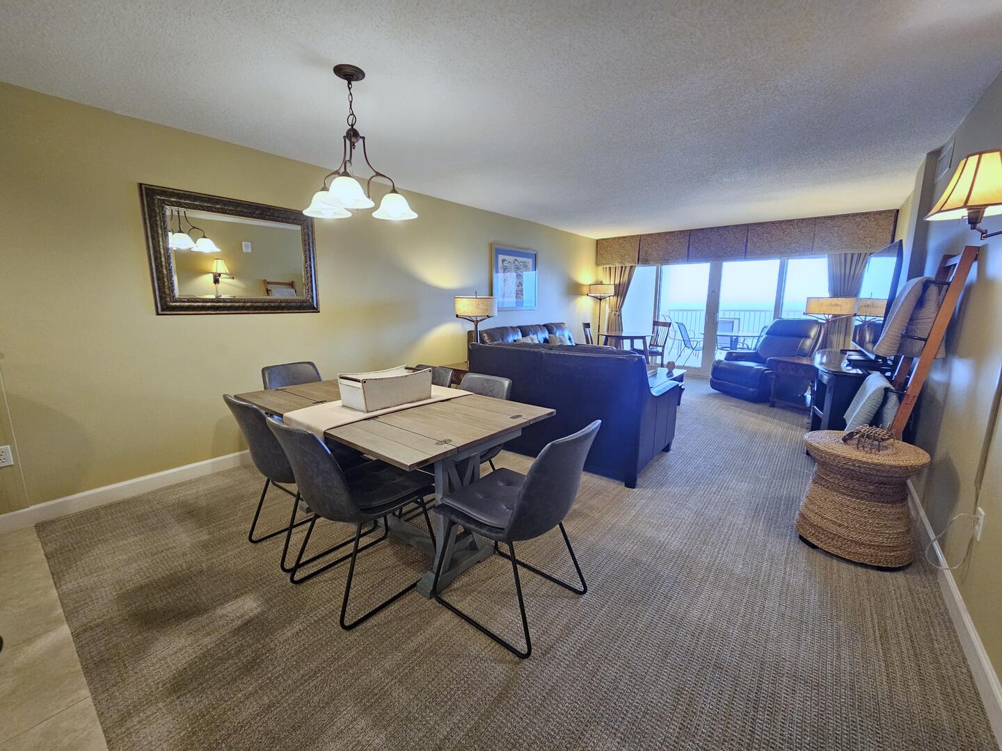 Dining Area to Balcony