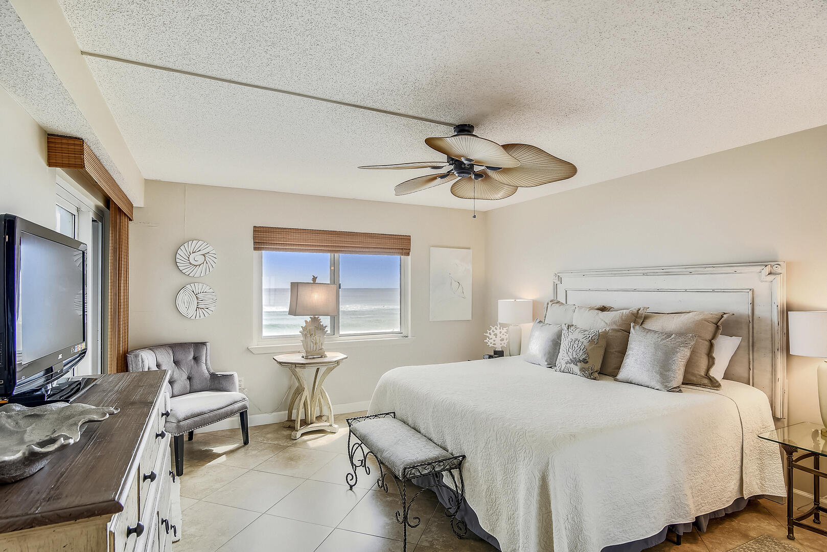 Master Bedroom w/ Gulf Front View