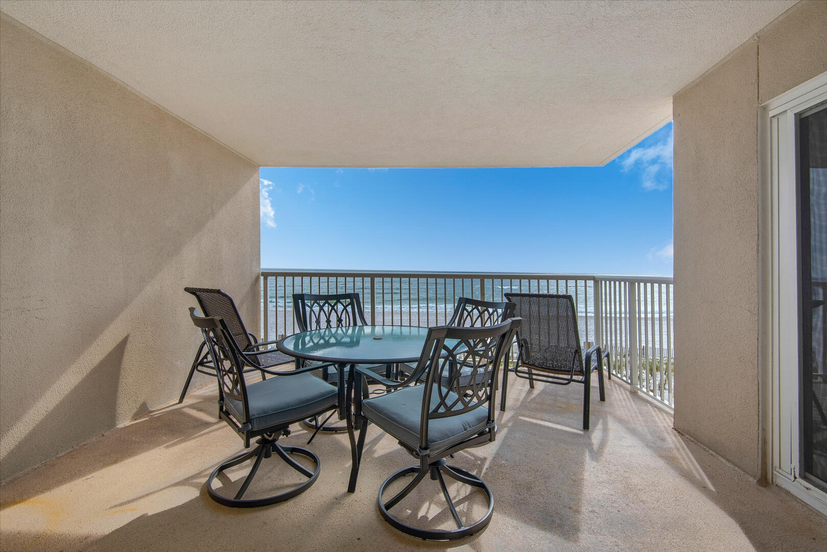 Gulf Front Balcony