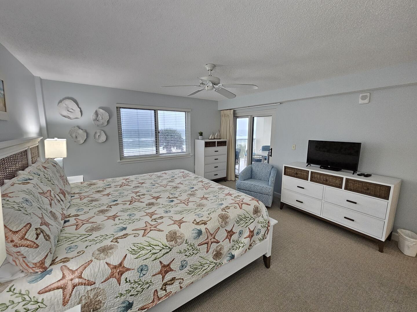 Master Bedroom w/Gulf Front View