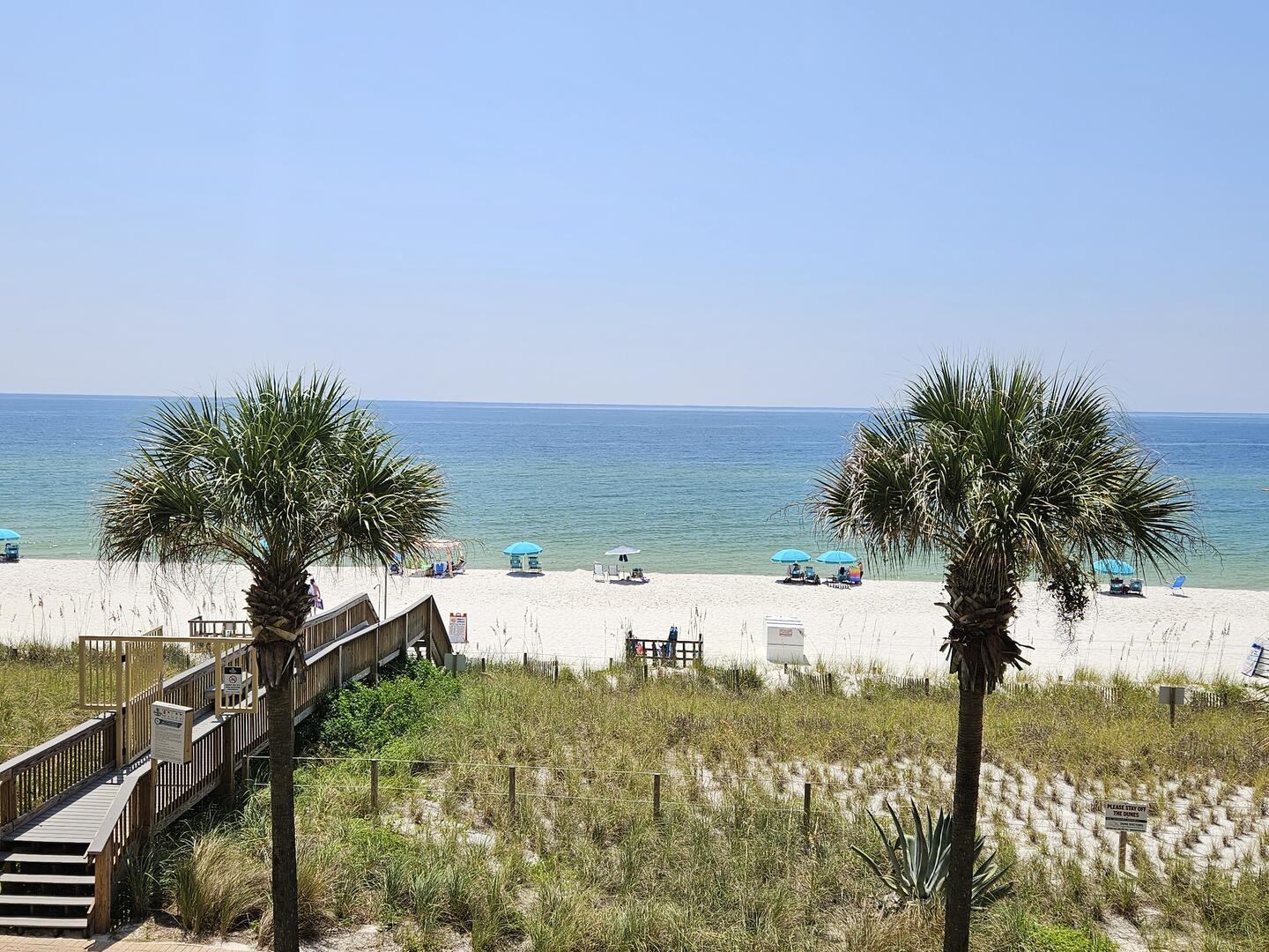 Gulf Front View from Balcony