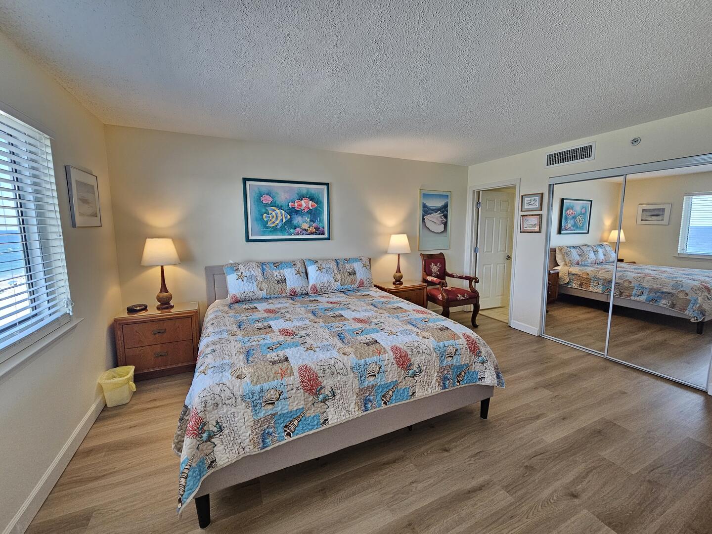 Master Bedroom w/Gulf Front View