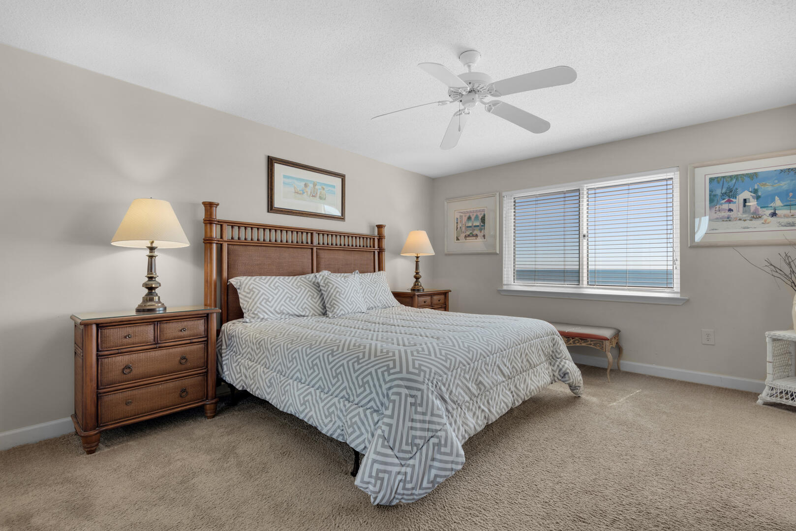 Master Bedroom w/Gulf Front View