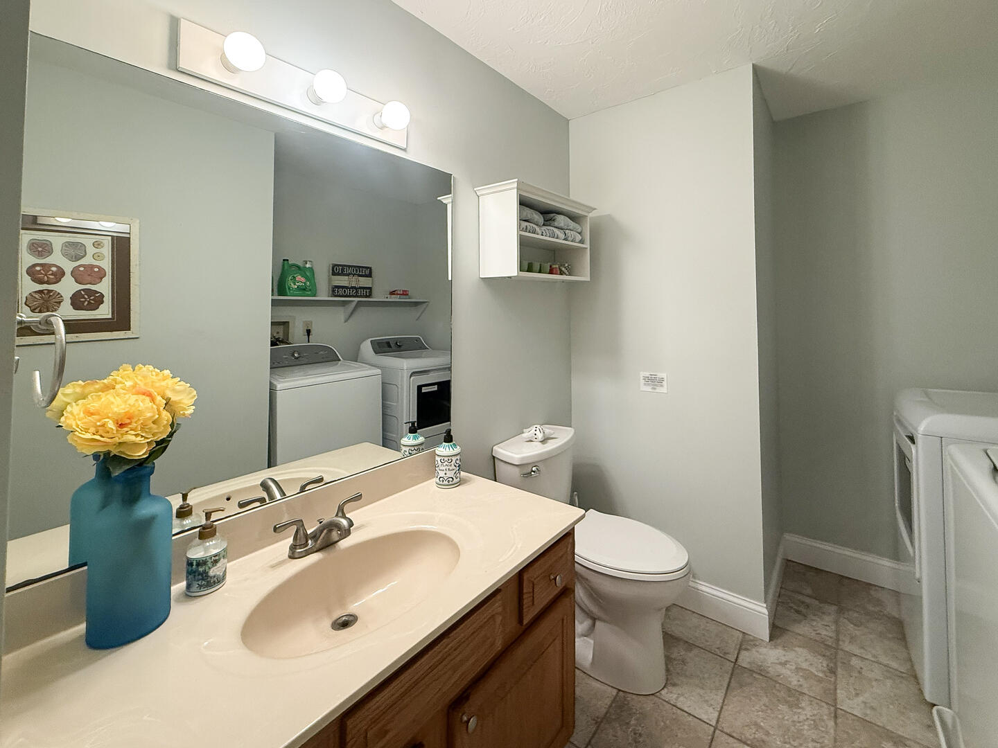 Powder Room/Laundry, First Floor