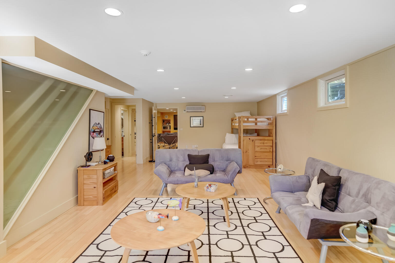 BR4 Bunk Bed (Twin over Double with a Twin Trundle), Lower Level 