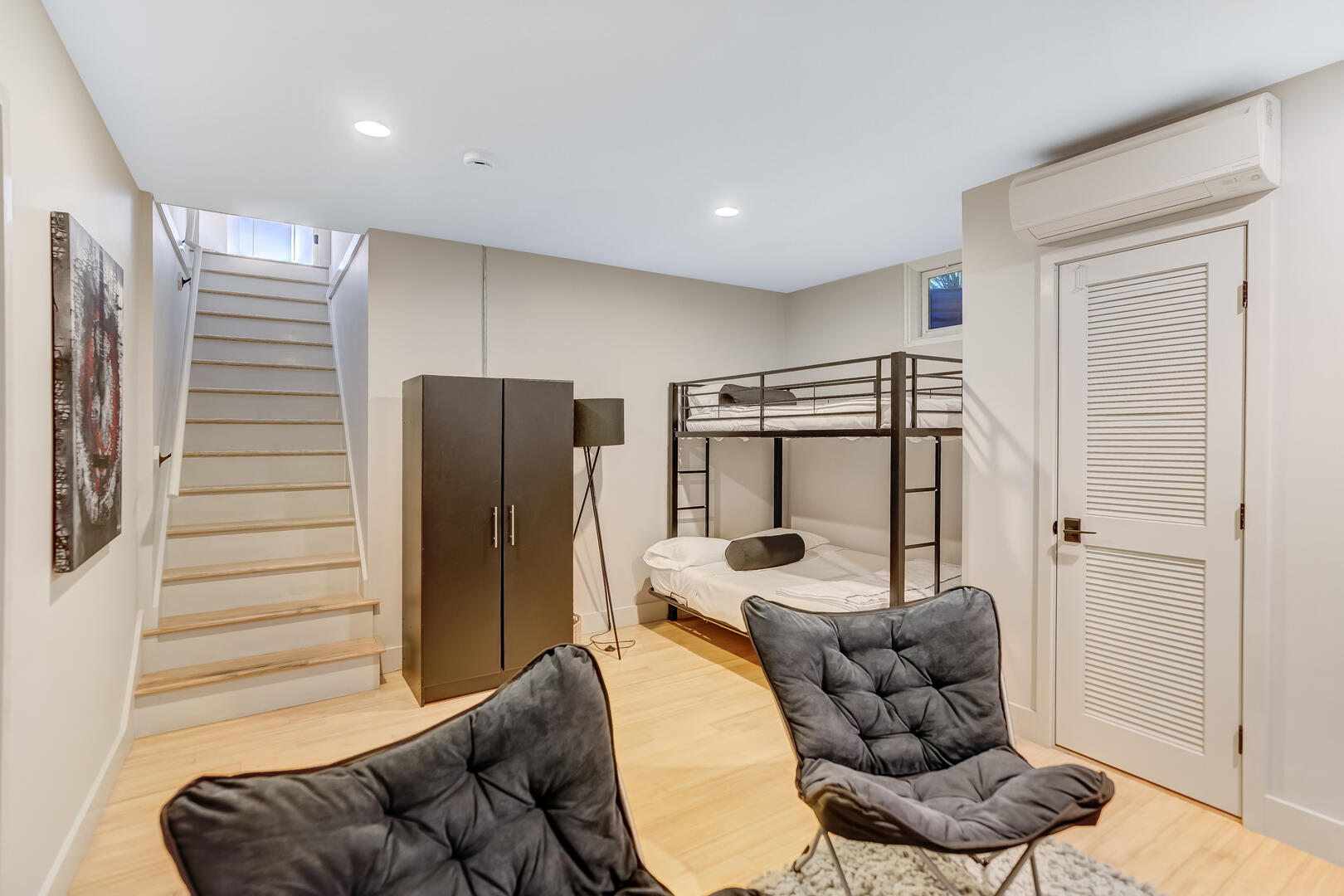 Overflow: Bunk Bed (Twin over Double), Lower Level Guest House