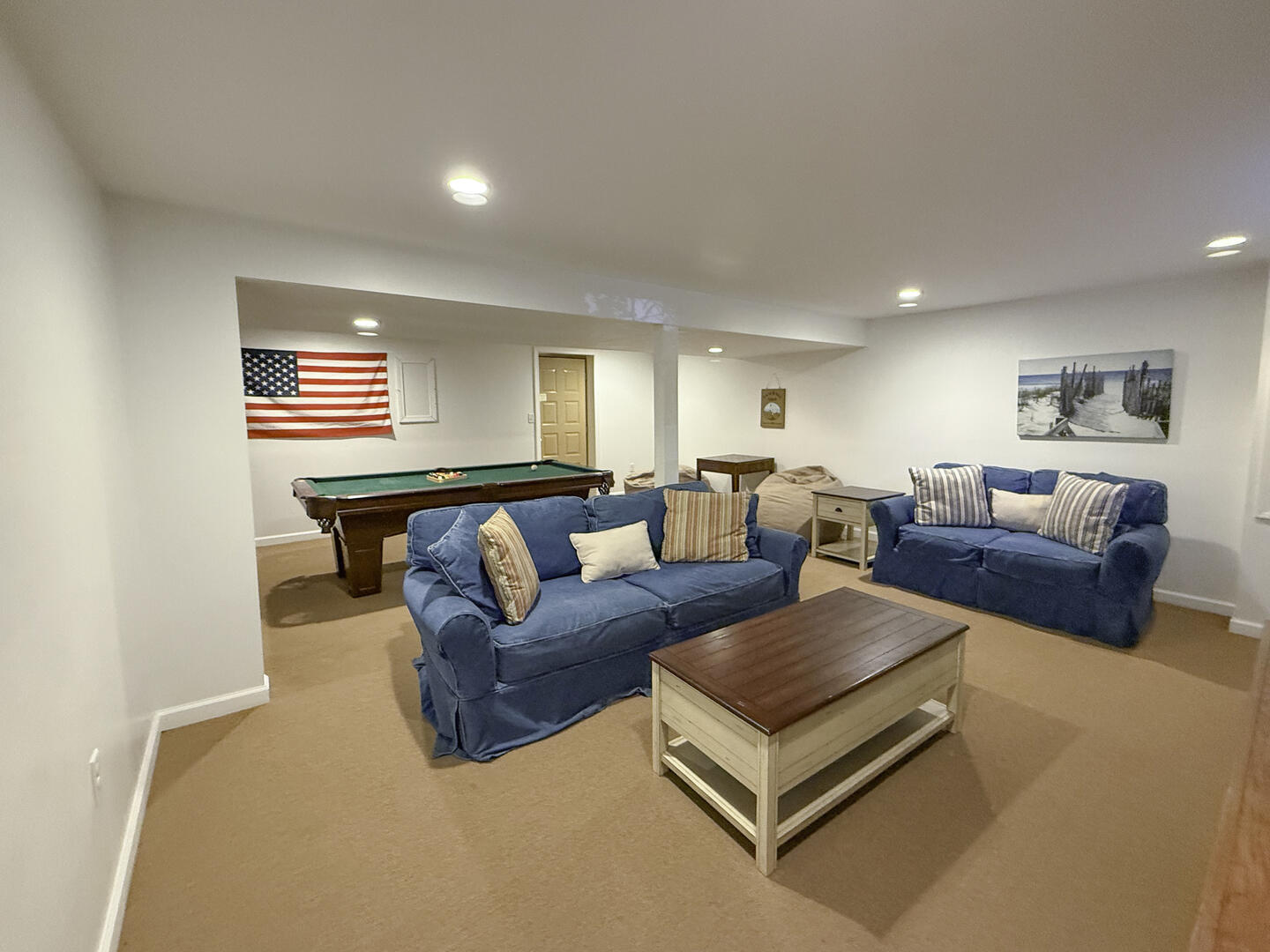 Living Area, Lower Level