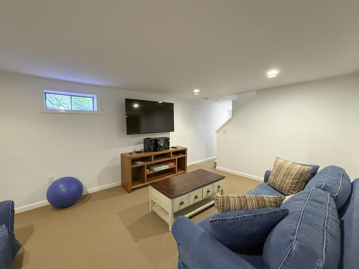 Living Area, Lower Level