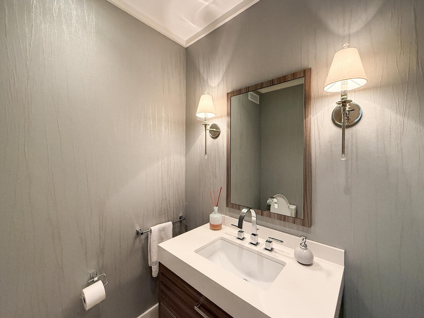 Powder Room, First Floor