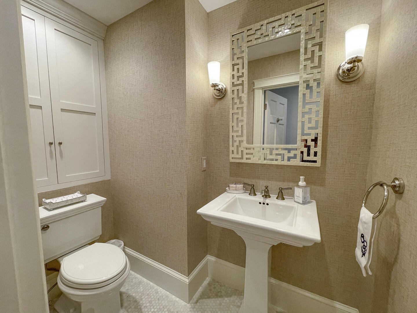 Powder Room, First Floor