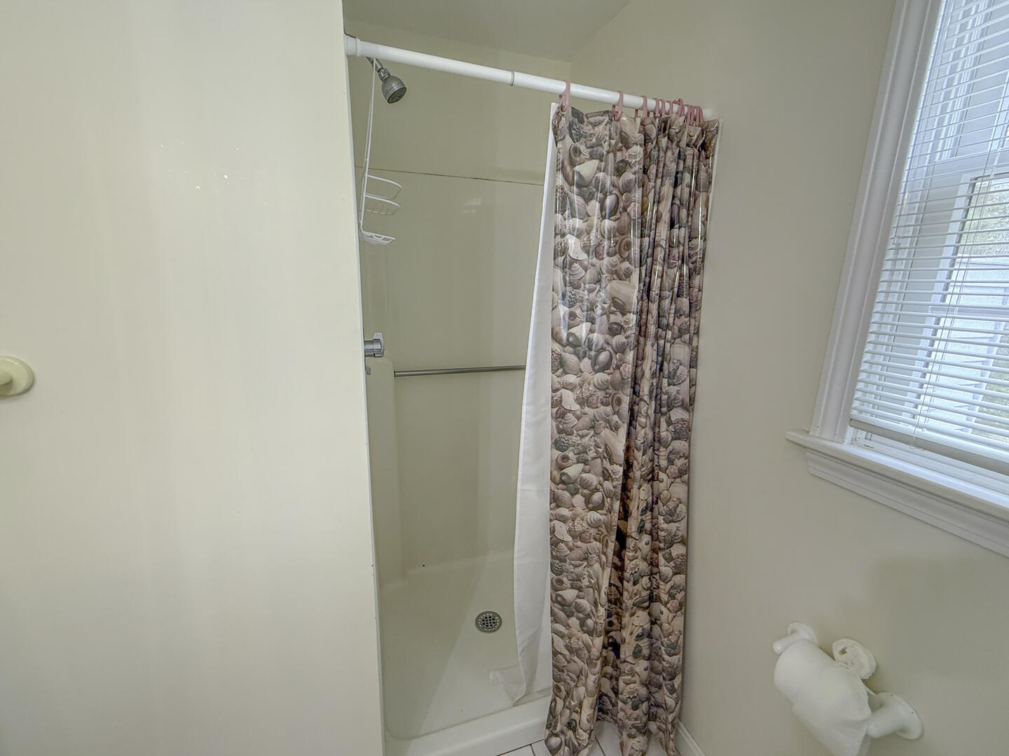 Hall Bath with Shower Stall, First Floor