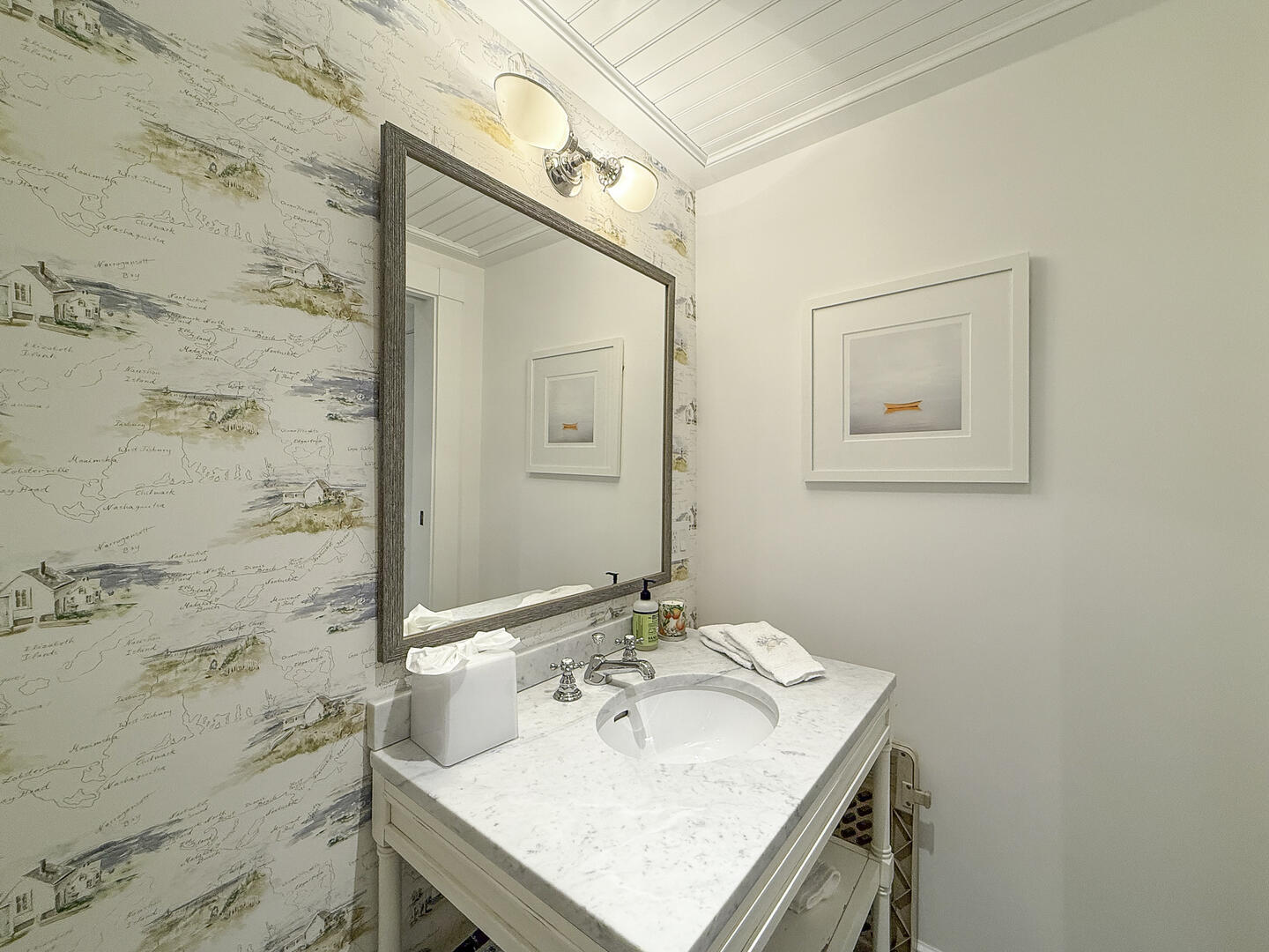 Powder Room, First Floor