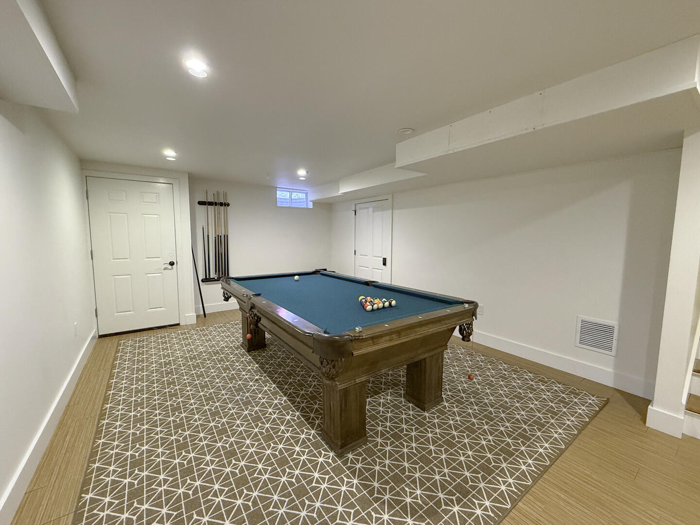Pool Table, Lower Level