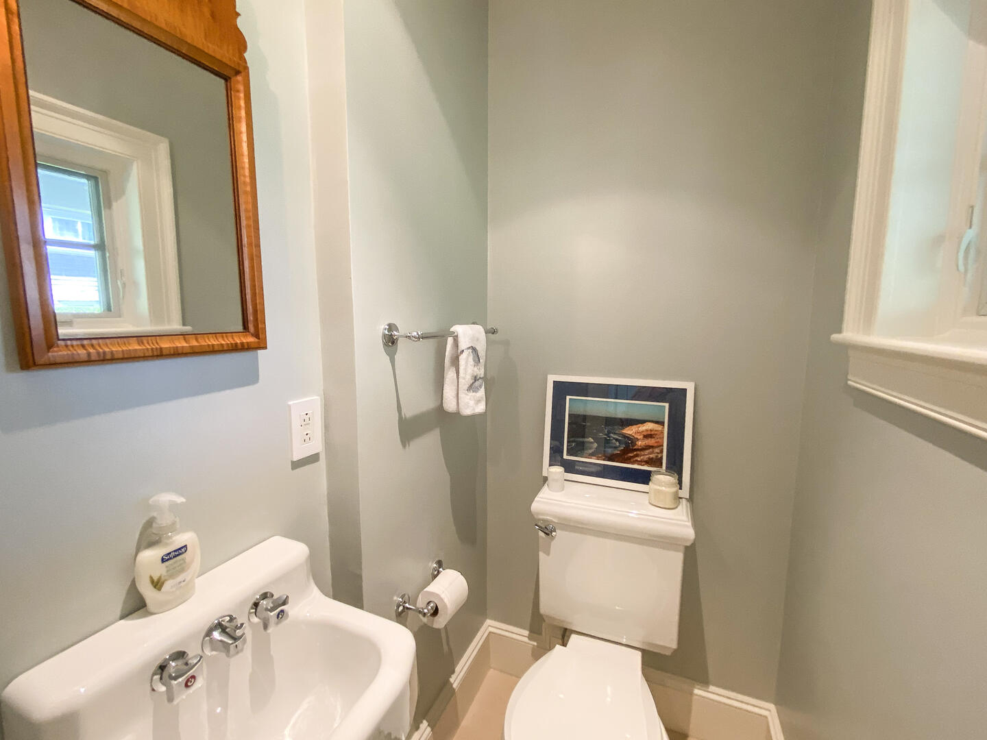 Powder Room, First Floor