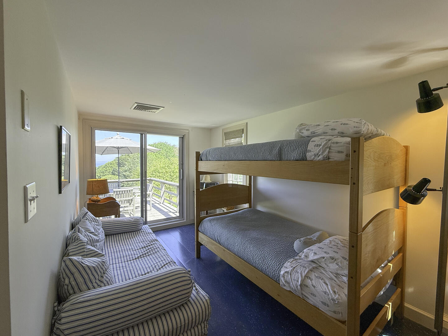 Overflow: Twin Bunk Bed in Open Loft, Second Floor