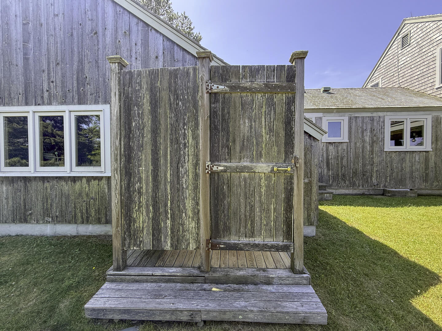 Enclosed Outdoor Shower