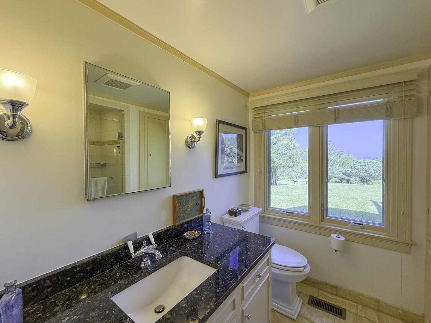 Hall Bath with Shower Stall, First Floor