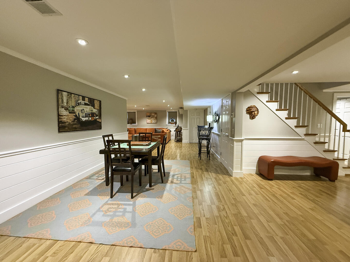 Game Table, Lower Level