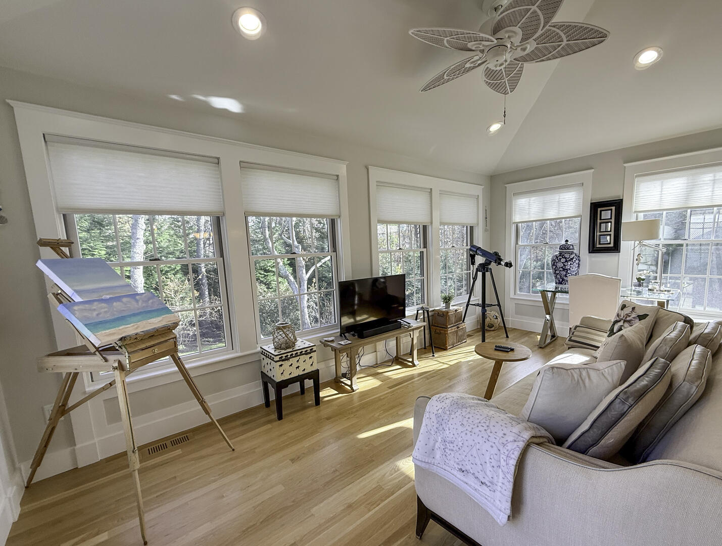 Sitting Area with TV