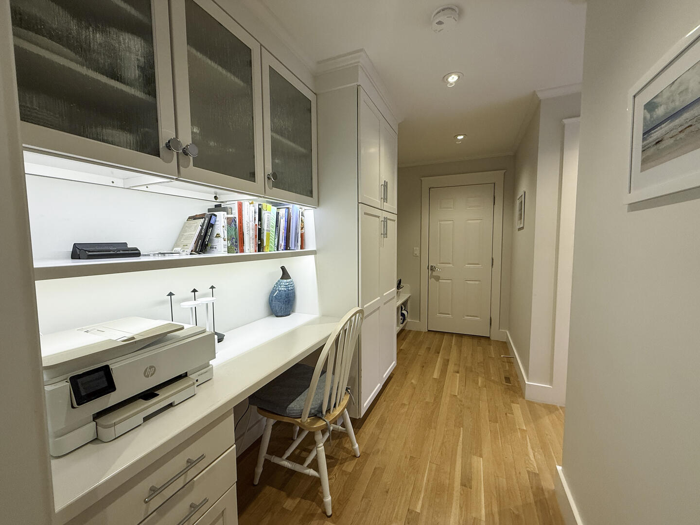 Office off of Kitchen, First Floor