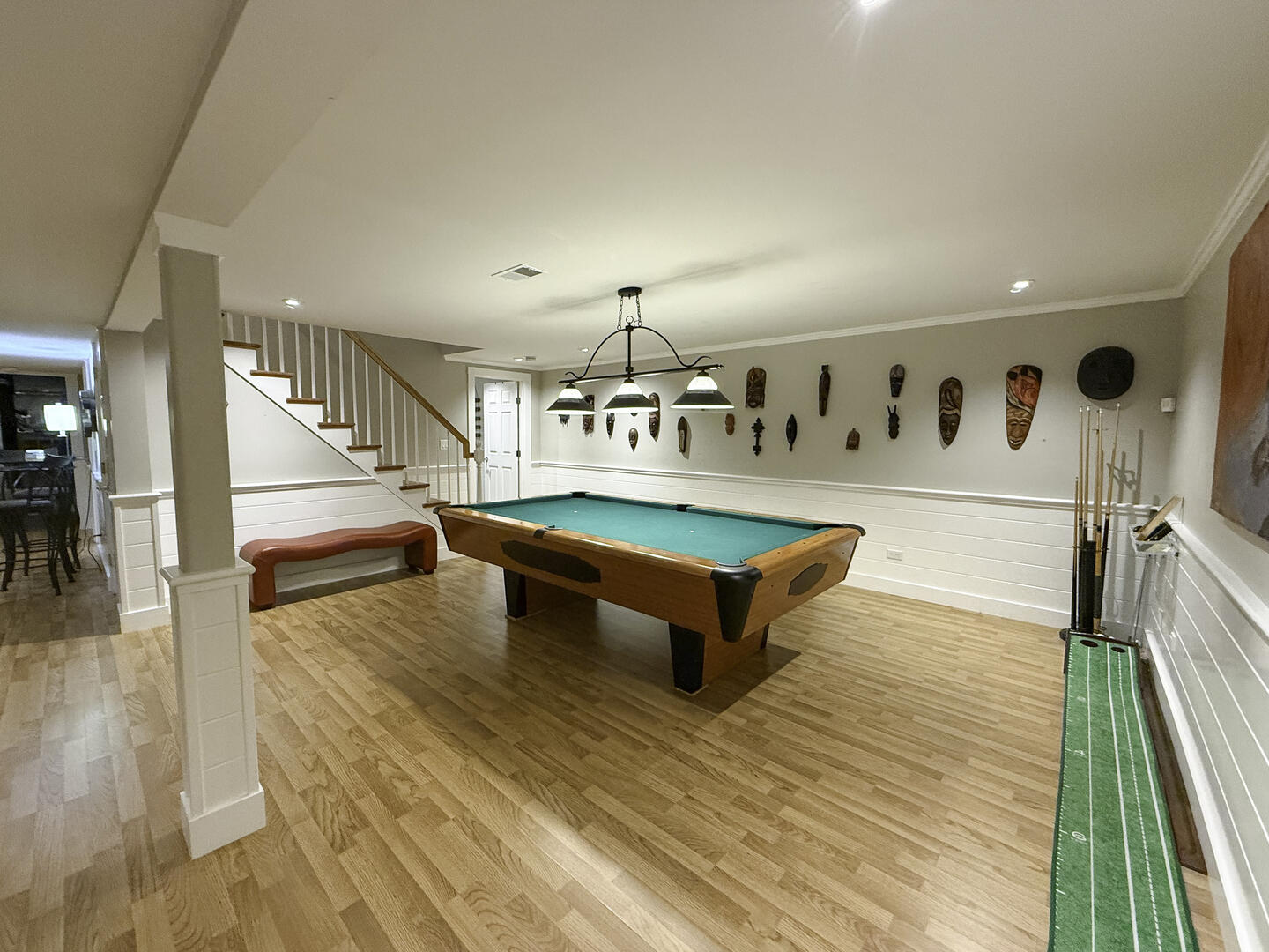 Pool Table, Lower Level