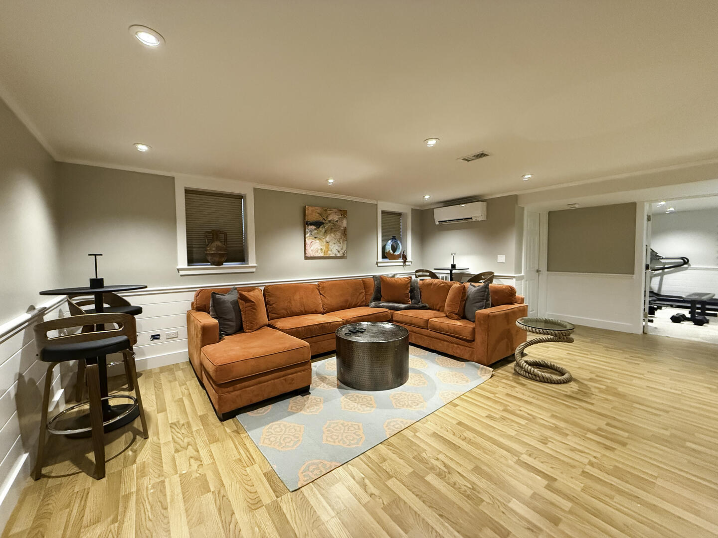 Living Area, Lower Level