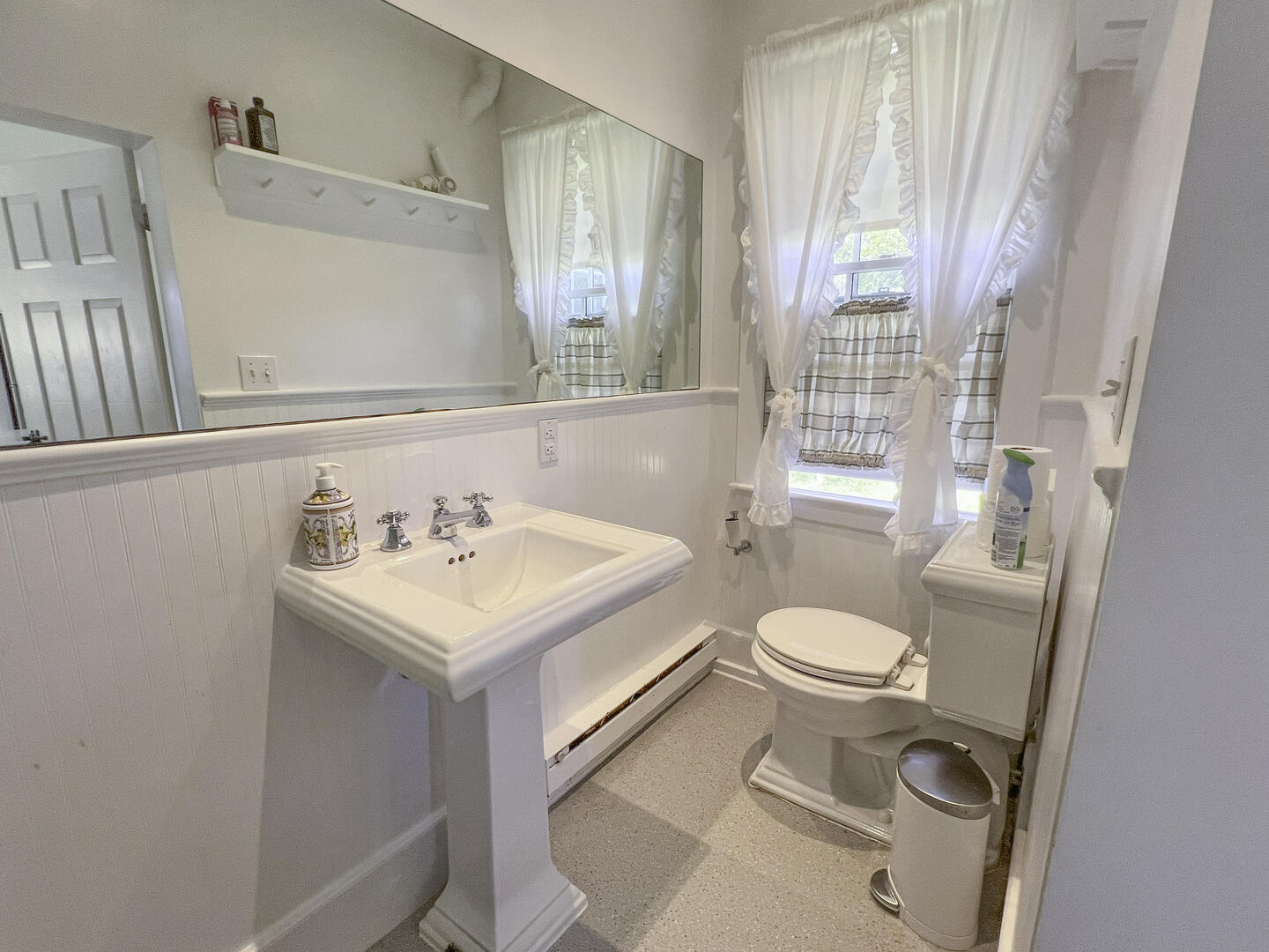 Hall Bath with Shower Stall, First Floor