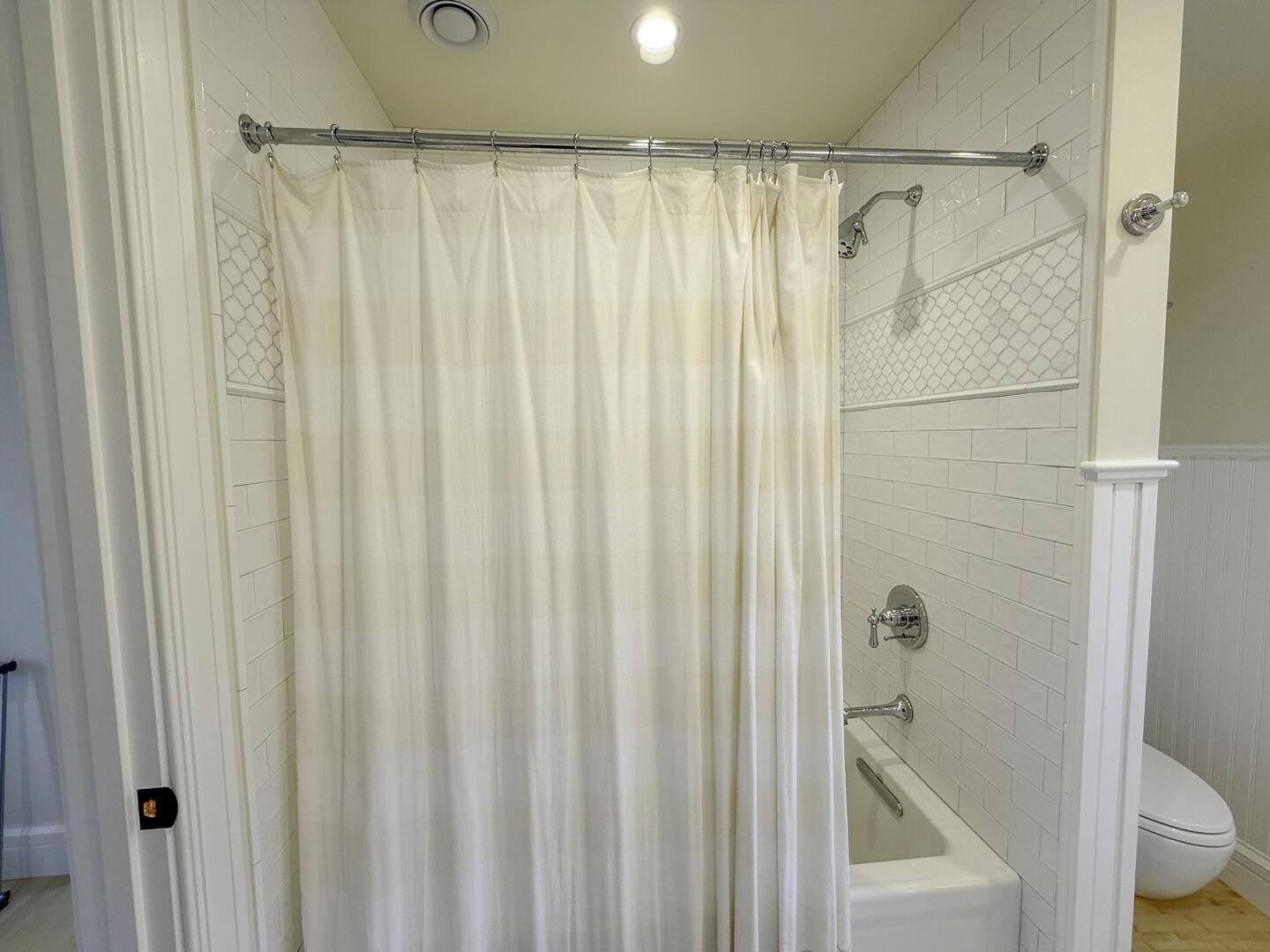 Hall Bath with Shower Tub Combo, Second Floor