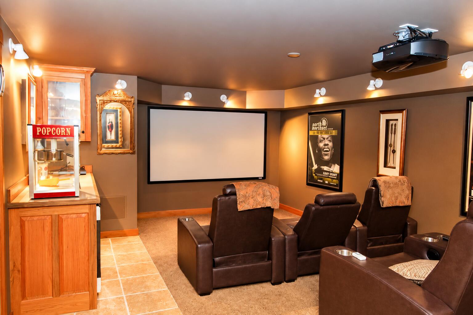 Media Room, Lower Level
