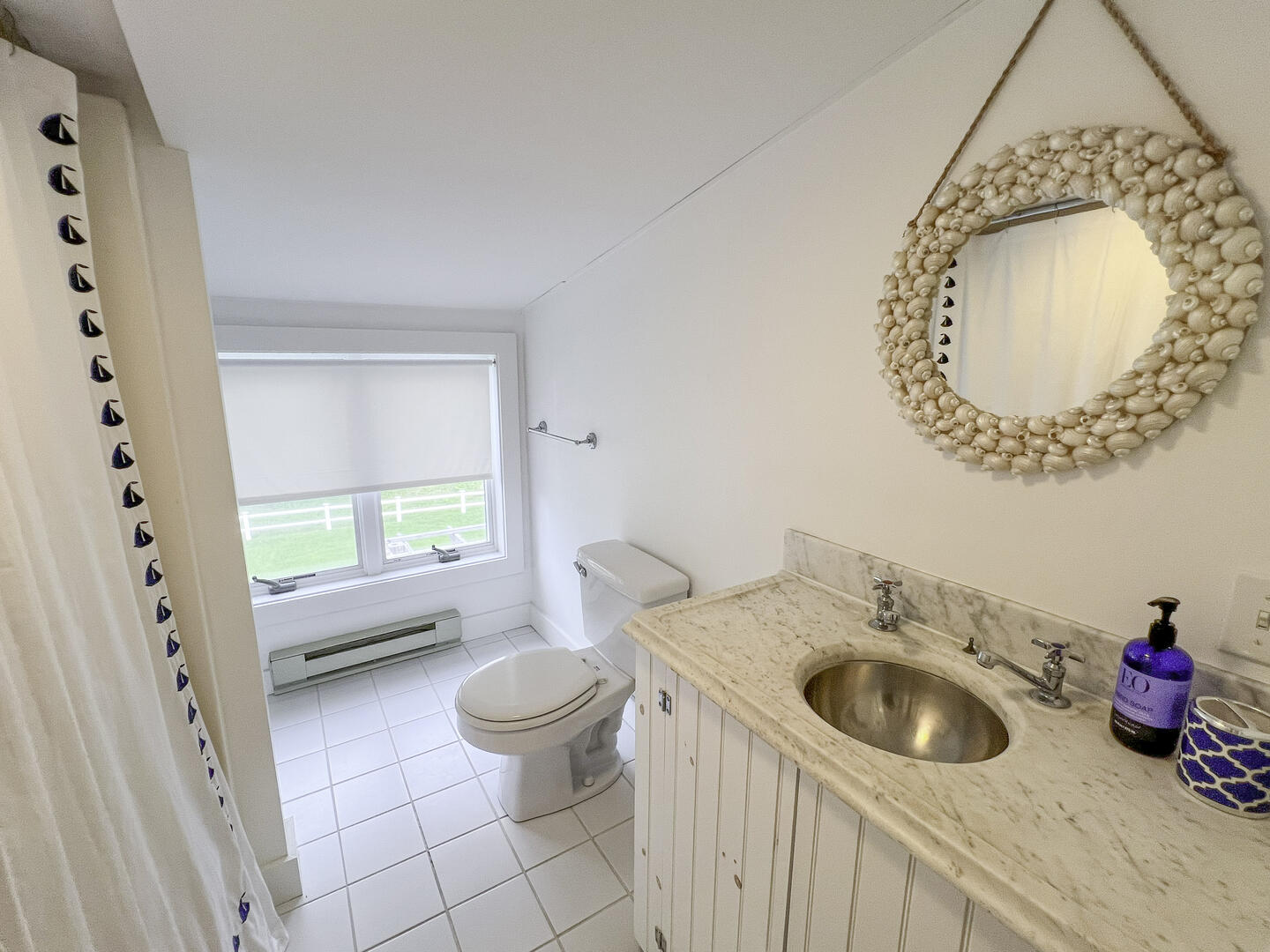 Hall Bath with Tub Shower Combo, Second Floor 