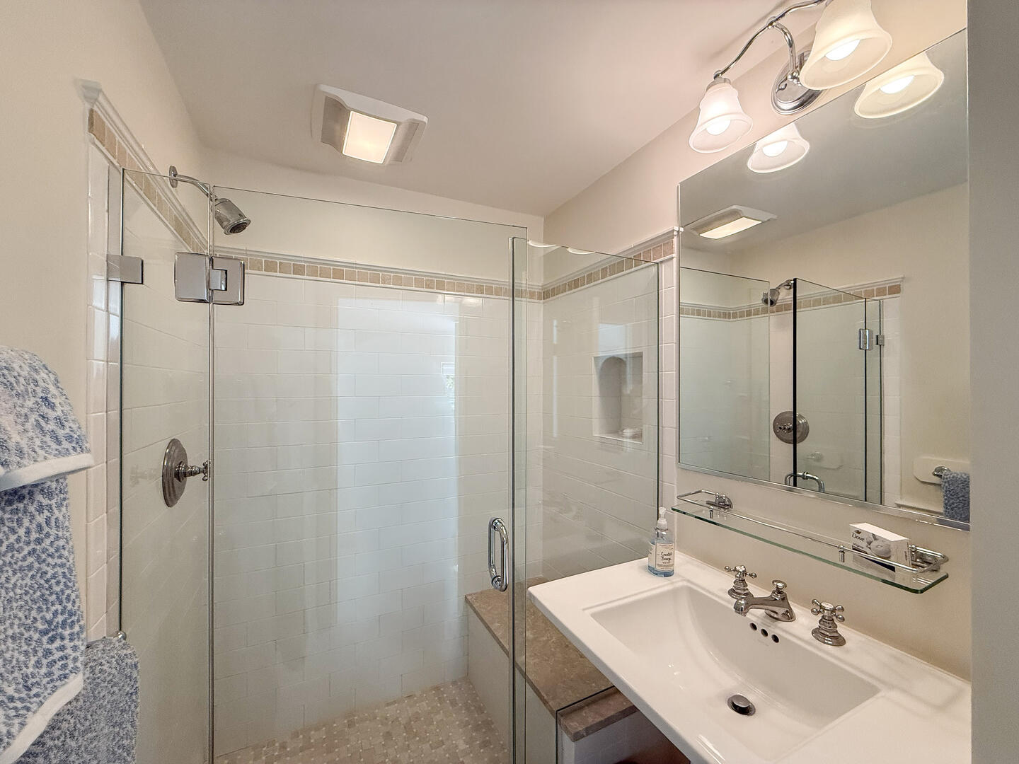 BR2 King En Suite with a Shower Stall, Second Floor