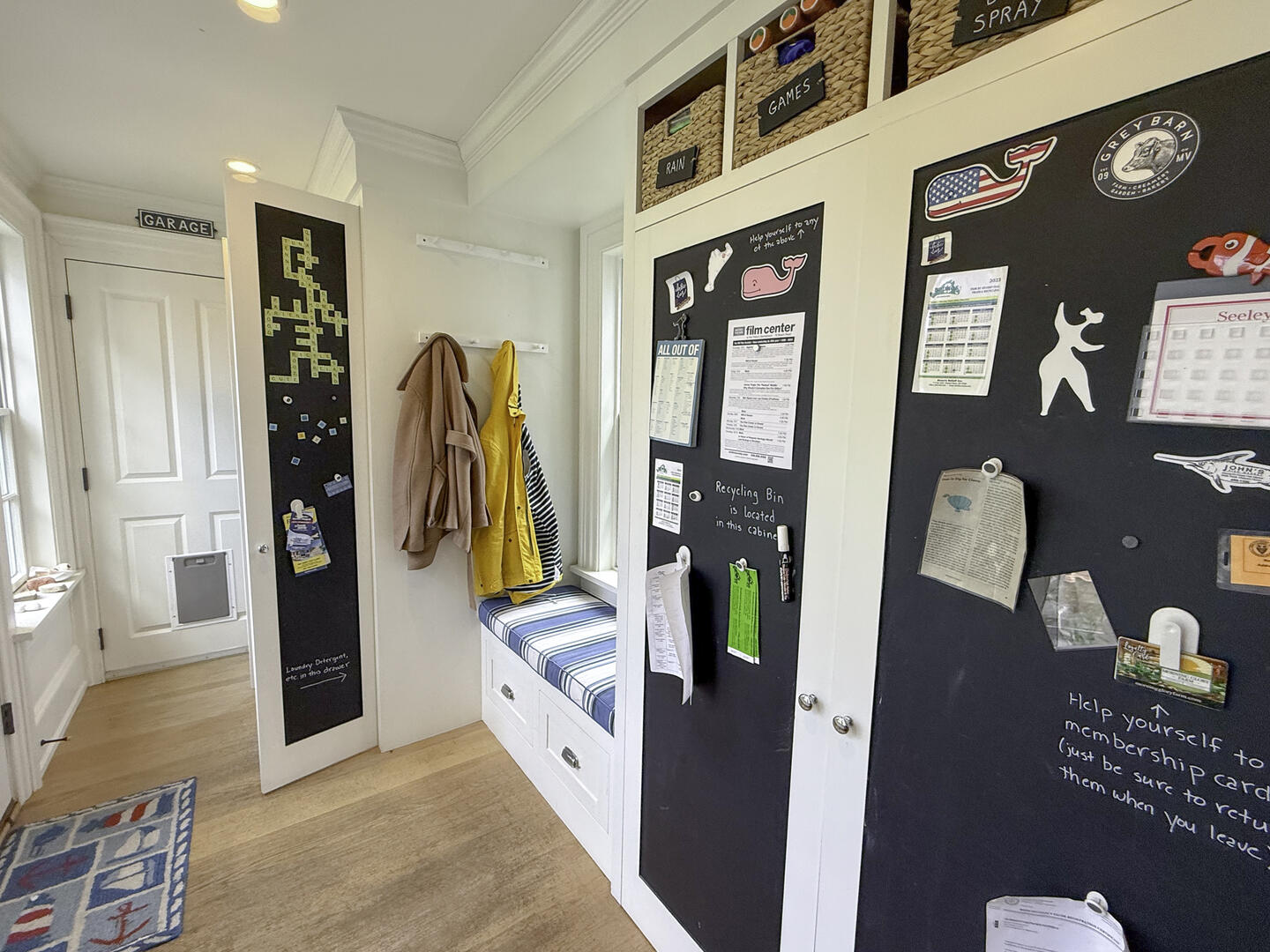 Mudroom, First Floor