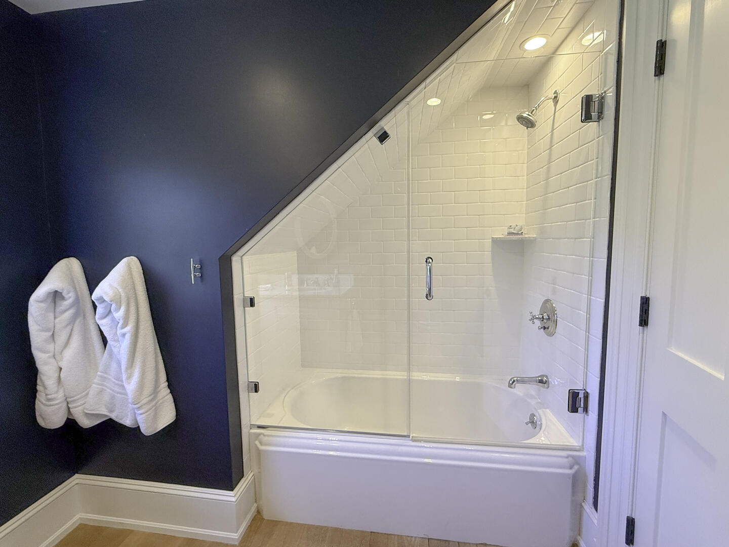 Hall Bath with Shower Tub Combo, Second Floor