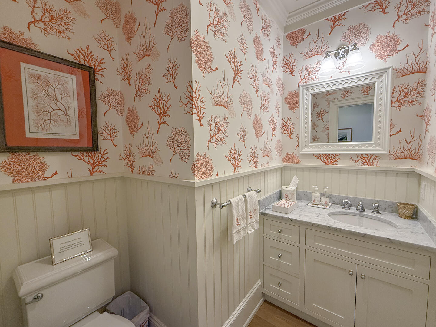 Powder Room, First Floor