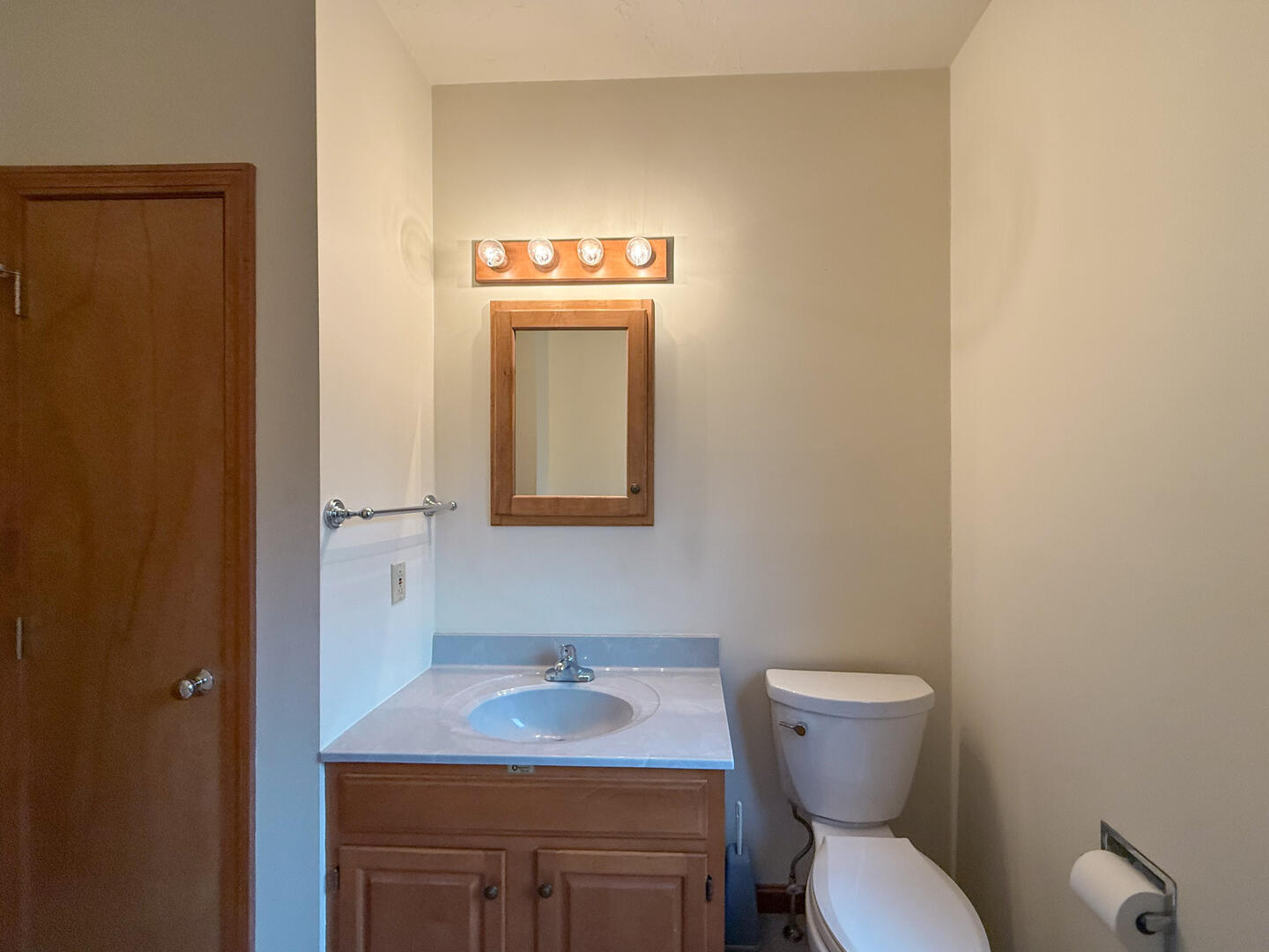 Adjoining Hall Bath with a Shower Stall, First Floor
