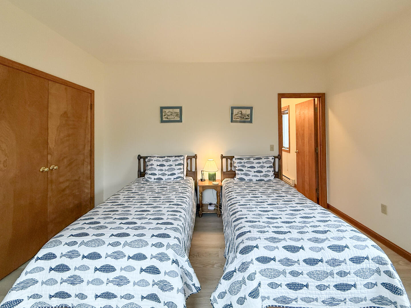 BR3 (2) Twin Beds with an Adjoining Hall Bath, First Floor