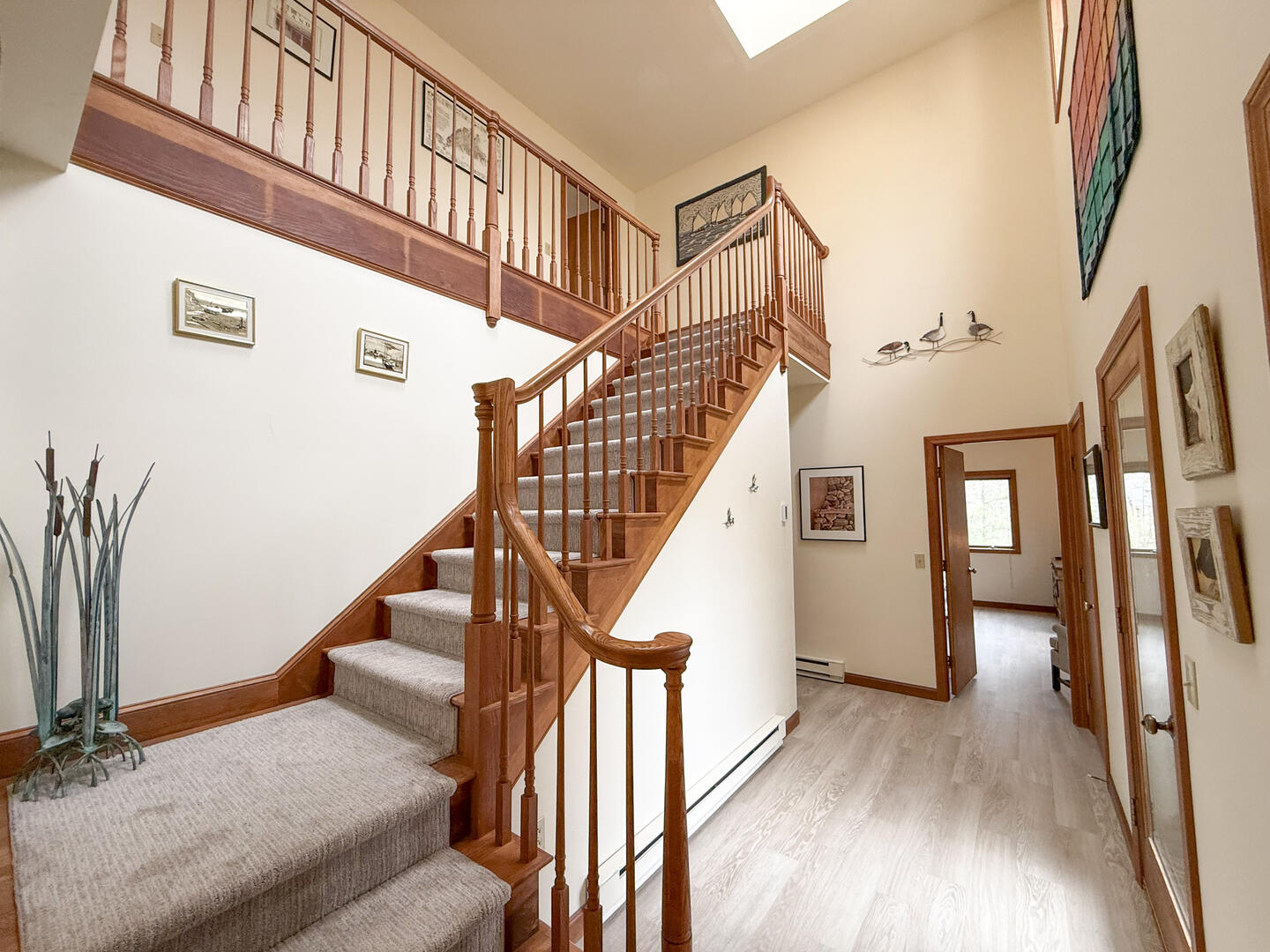 Staircase to the Second Floor