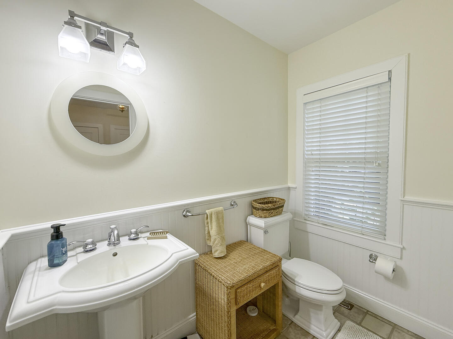 Powder Room, First Floor