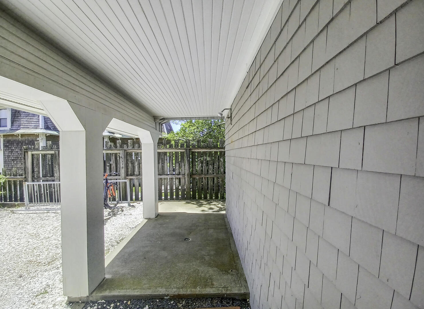 Shared Outdoor Shower