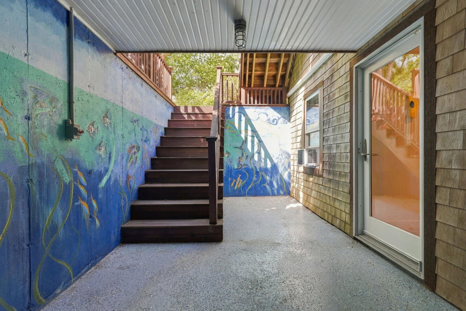 Lower Level Stairs