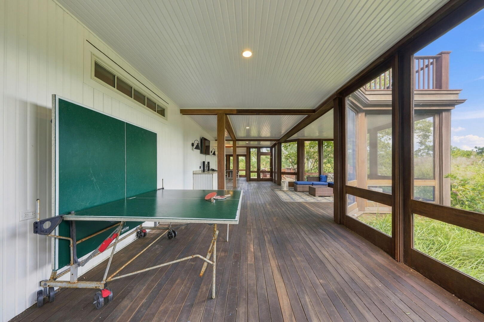 Screened Porch, Lower Level